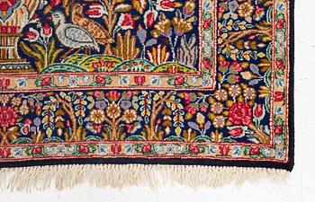 Carpet, Kirman, approx. 210 x 125 cm.