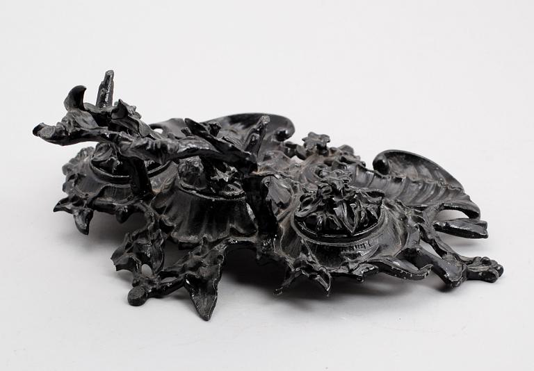 SKRIVSTÄLL, järn, 1800-talets andra hälft.