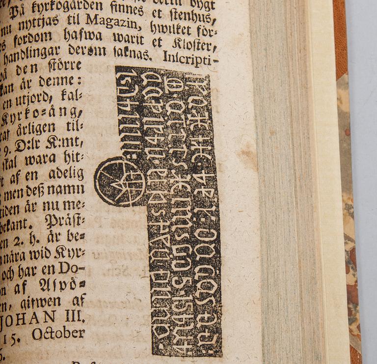 With a chapter by Linnaeus, 1770.