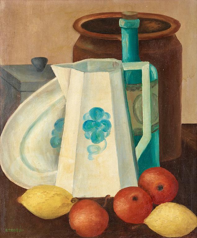 Esaias Thorén, Still life with fruits.