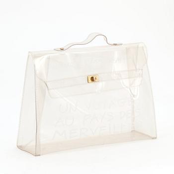 525. HERMÈS, a plastic handbag, "Plastic Kelly", from "Hermés exhibition in the wonderland" 1997.
