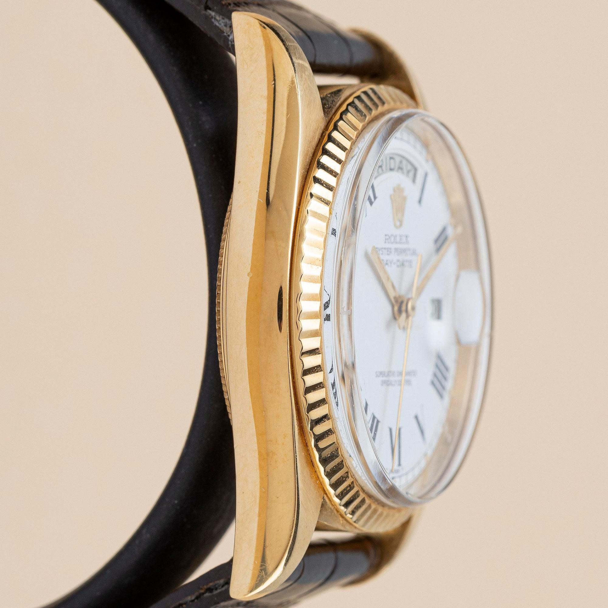 Rolex, Day-Date, "Buckley Dial", ca 1976.