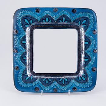 SPEGEL, keramikram, Hilkka-Liisa Ahola, signerad HLA / LP, Arabia 1900-talets senare hälft.