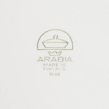 OLGA OSOL, A 1960'/70's 29 piece 'Könni' dinner set for Arabia Finland.