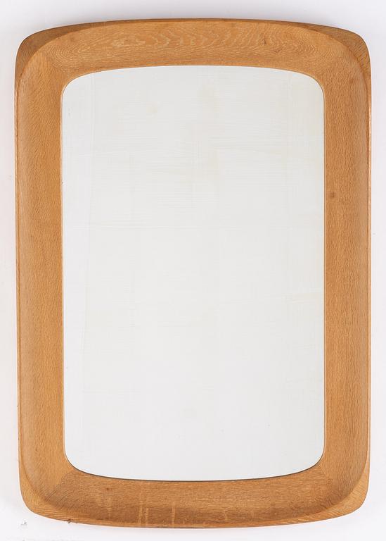 A pair of oak mirrors from Glas & Trä, dated 1961.