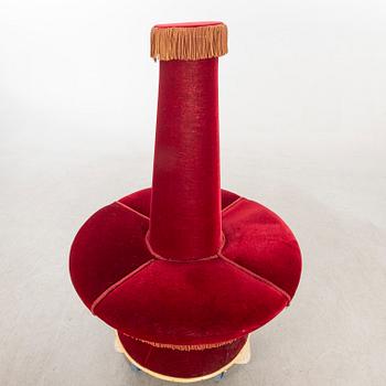 Sittpuff omkring 1900.
