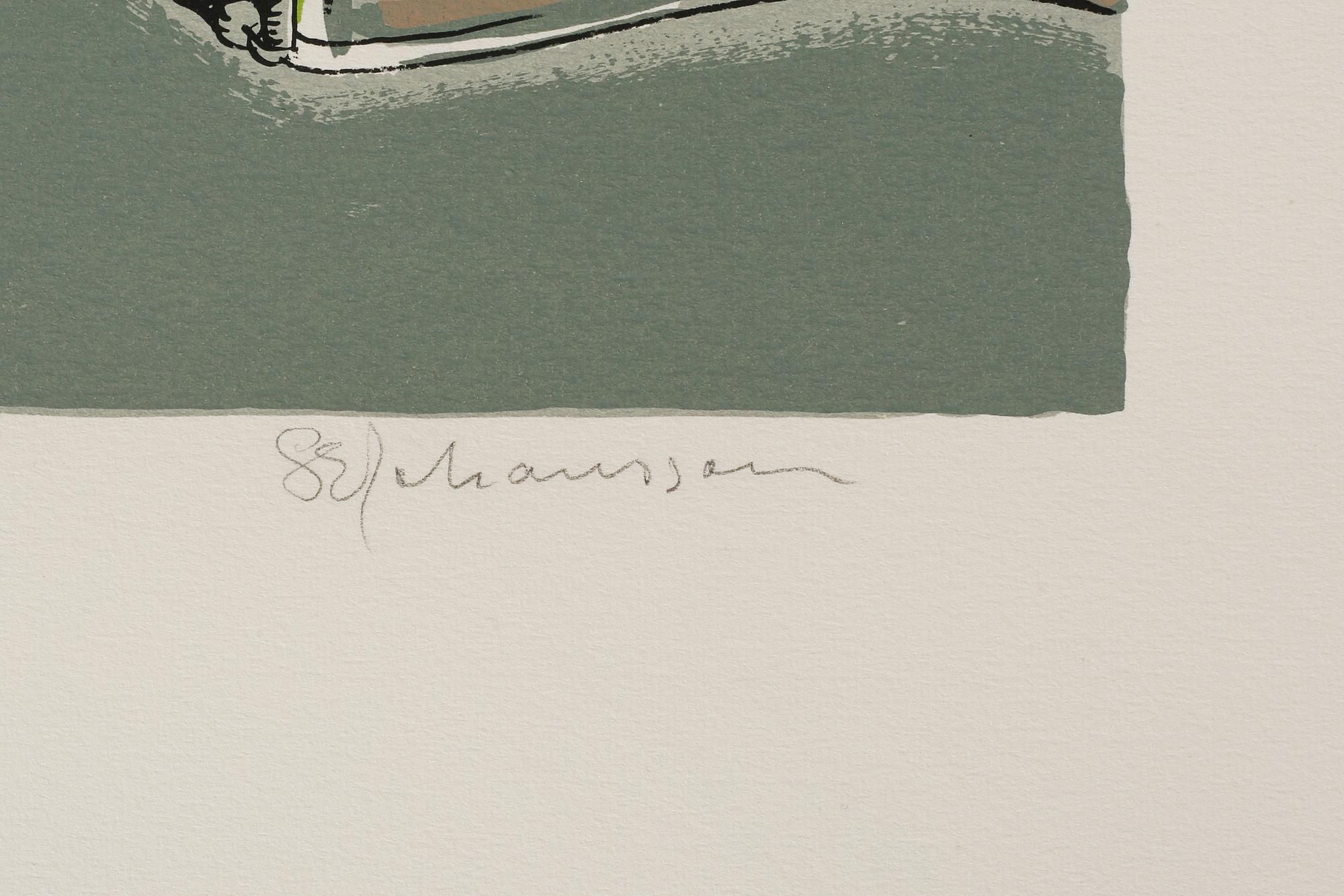 SVEN-ERIK JOHANSSON, 11 screenprints, signed and numbered.