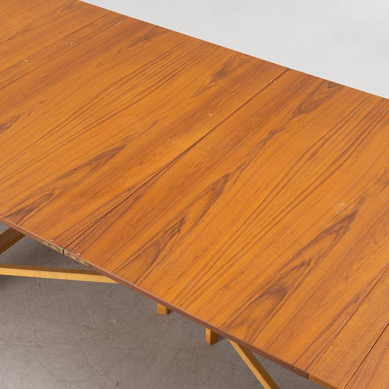 Bruno Mathsson, a drop-leaf table, 'Maria Flap', Firma Karl Mathsson, Värnamo, second half of the 20th Century.