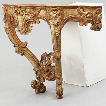 A Rococo 18th century console table.