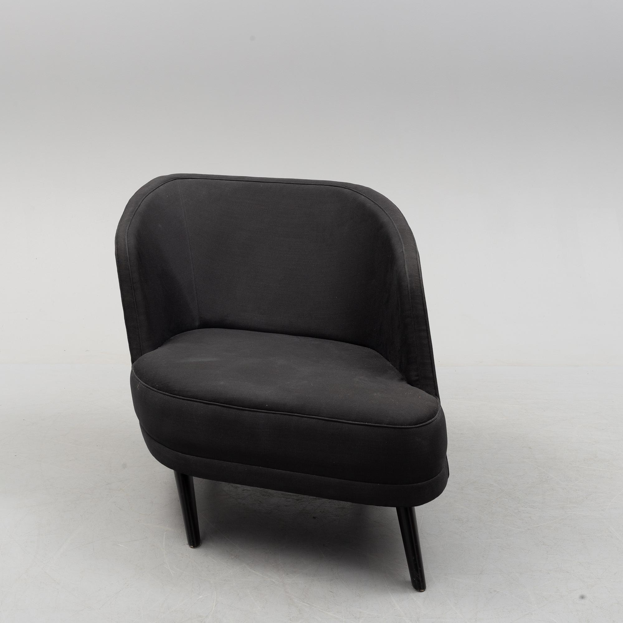 A Jonny Johansson upholstered sofa, Acne Studios, O.H. Sjögren, Tranås, Sweden 2010.