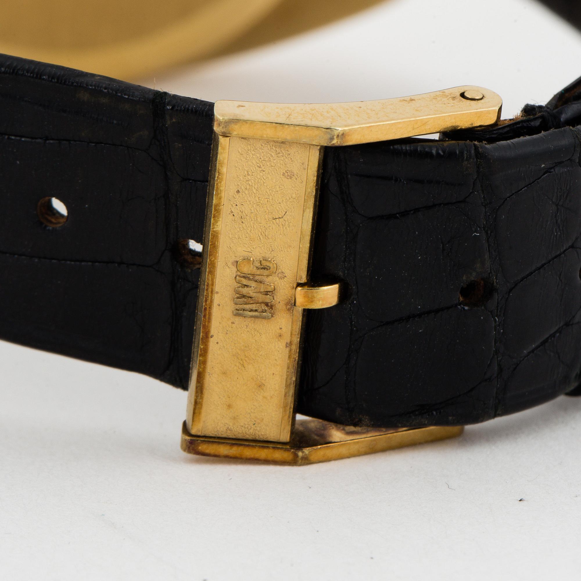 IWC, International Watch Co, Schaffhausen, wristwatch, 35 mm.