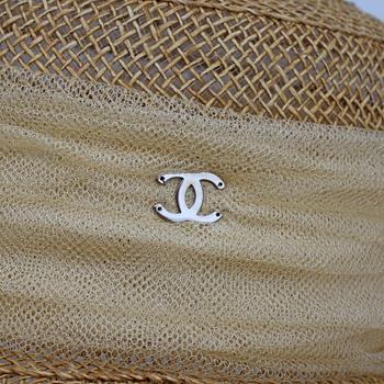 CHANEL, straw hat.