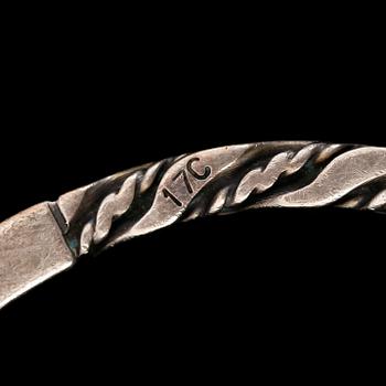 ARMRING, silver, Georg Jensen, Danmark.