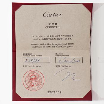 Cartier, sormus, "Love", 18K kultaa.