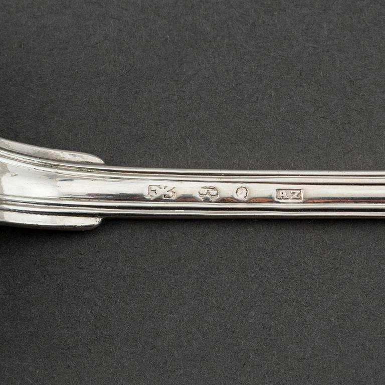 Adolf Zethelius, strösked, silver, Stockholm 1812.