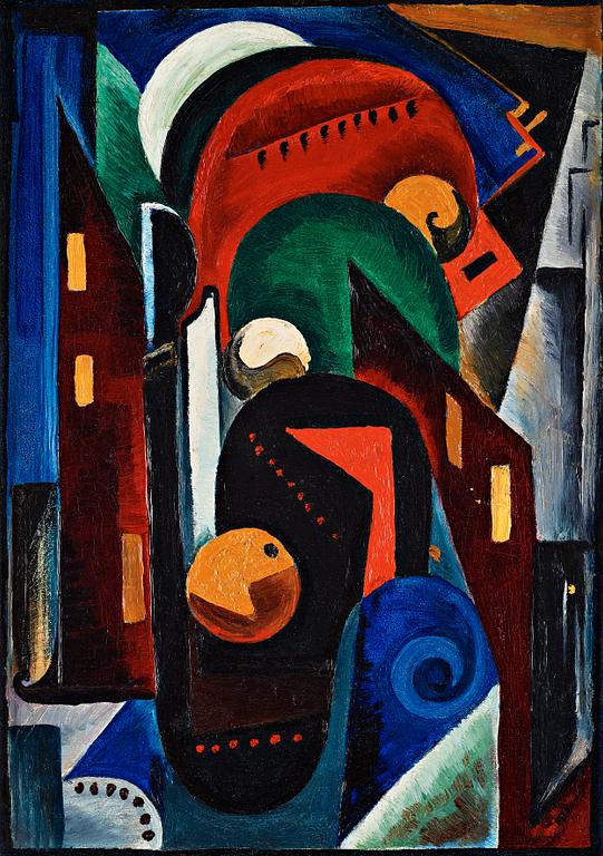 Erik Olson, Kubistisk komposition.