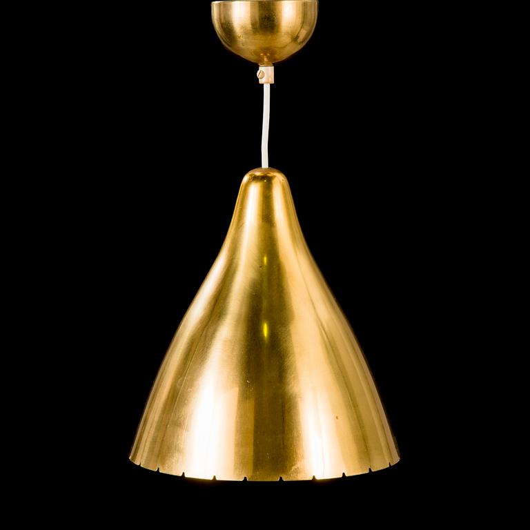 A mid-20th century pendant light.