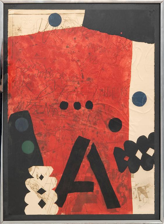 Antoni Clavé, komposition.