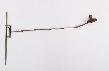 LJUSSTAKE, smide, 1600-/1700-tal.