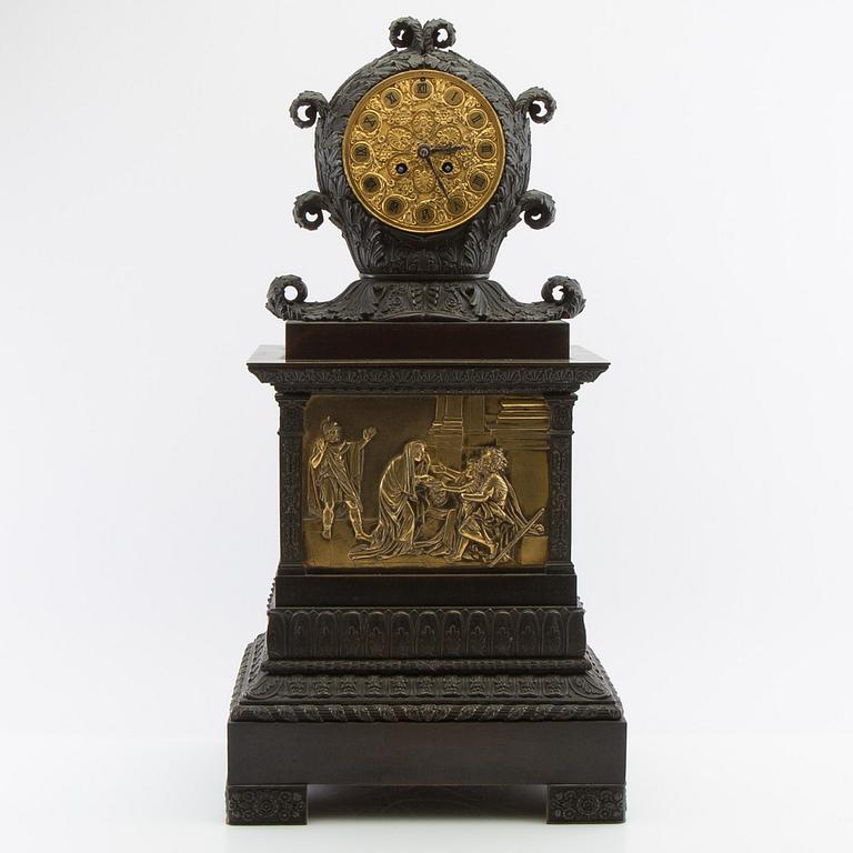 Table pendulum clock, France, mid / late 19th century.