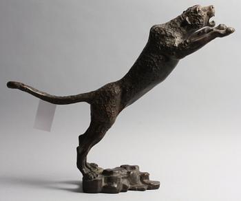 SKULPTUR, metall, orientalisk.