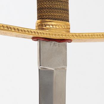 A Swedish airforce officer's dagger. 1930-52 pattern.
