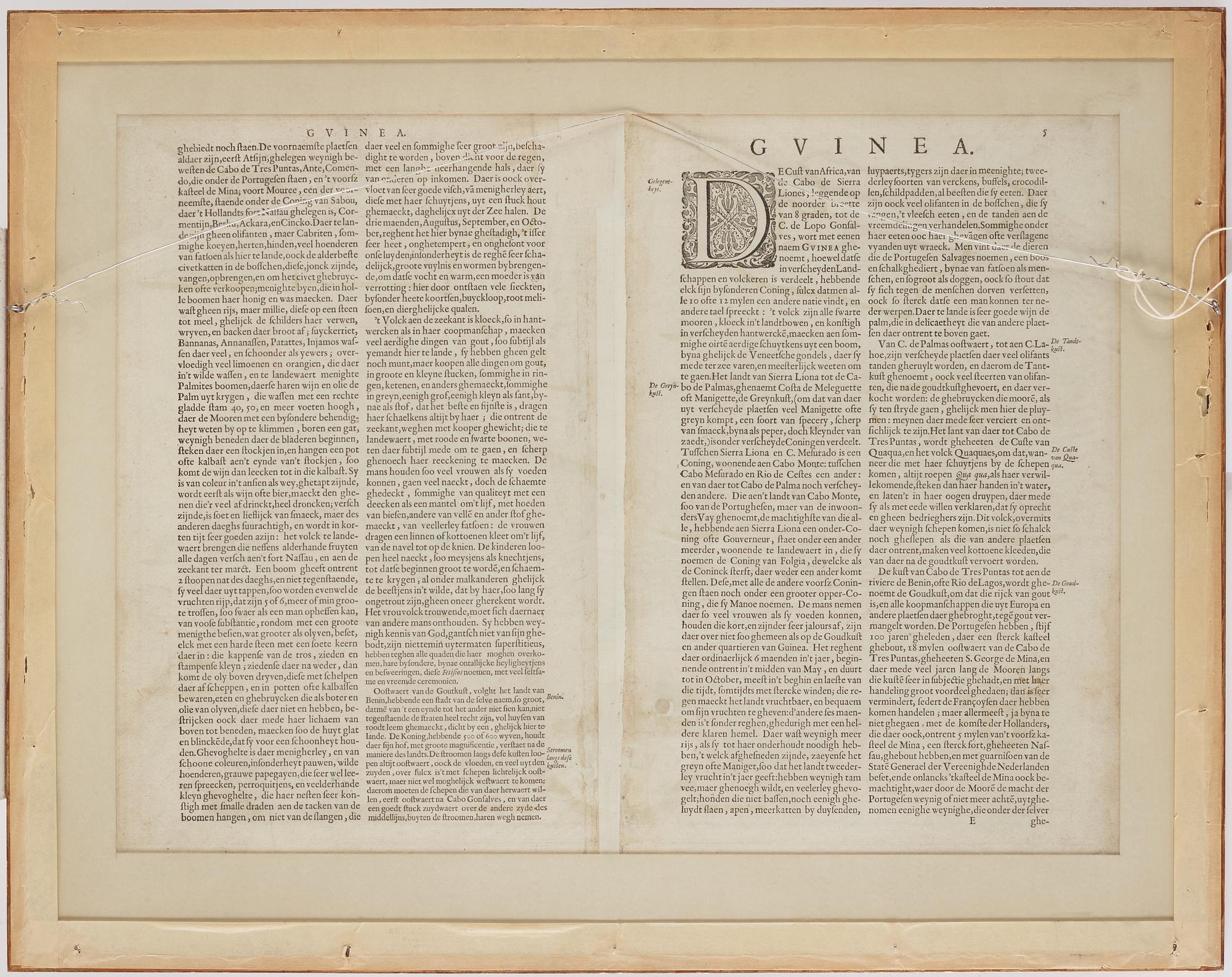 Johannes/Jean Blaeu, karta.