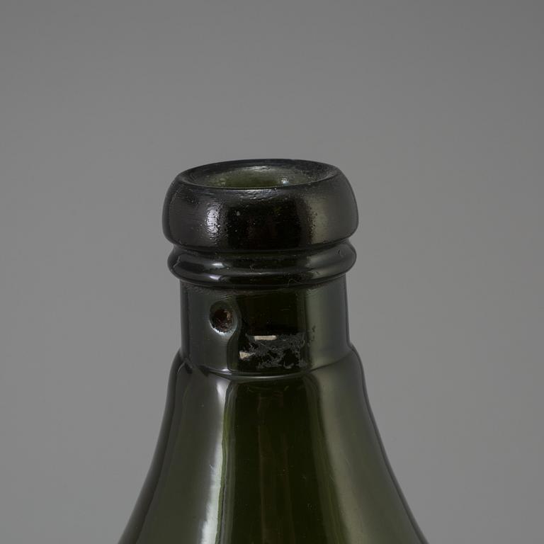 FLASKA, glas, 1800-tal.