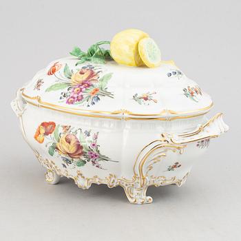 A rococo style dining service, 68 pcs, from Nymphenburg, Germany.