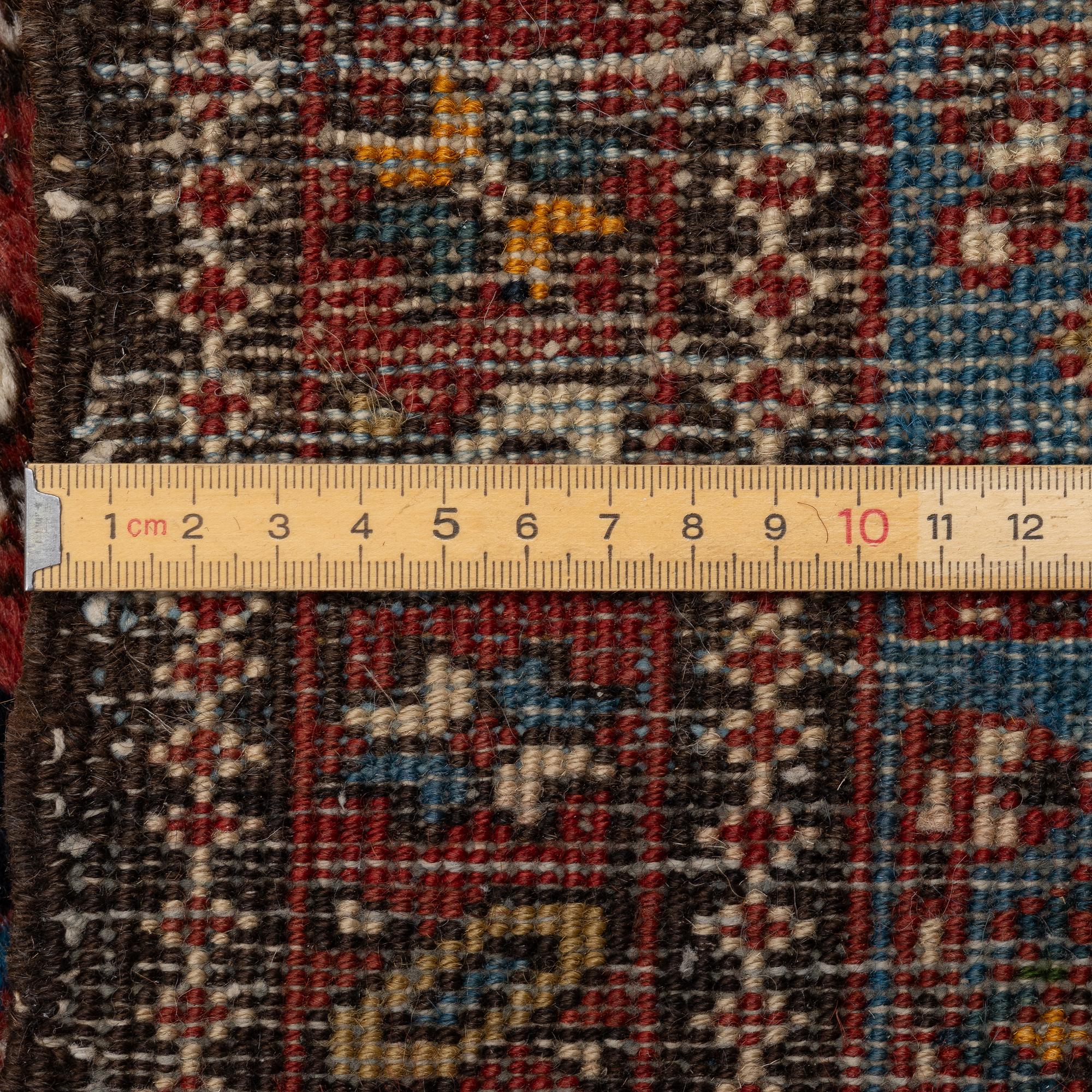 Gallery carpet, Karadja, semi-antique, circa 1930-1940, approximately 440 x 95 cm.