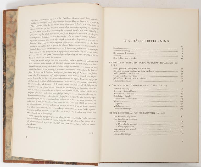 Osvald Sirén, "Chinese Art over Three Millennia", vol I-II, Stockholm 1942 and 1943.