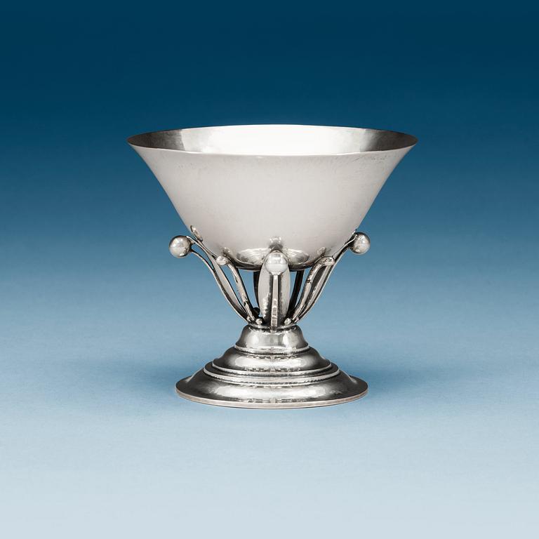 A Georg Jensen 830/1000 silver bowl, Copenhagen 1919-21.