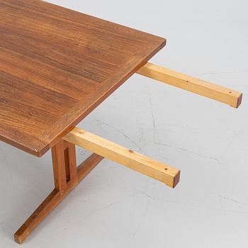 A teak dining table, 1960's.
