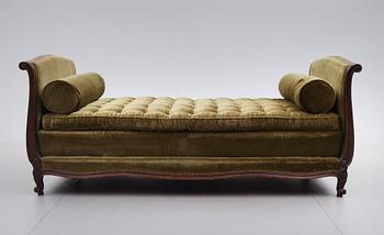 SÄNG, rokokostil, 1800-talets andra hälft.