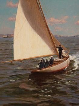 Johan Krouthén, "Marstrandsregatta".