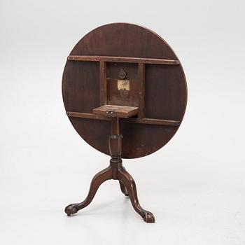 A late Gustavian tilt-top table by F.A Eckstein, (master in Stockholm 1794-1814).