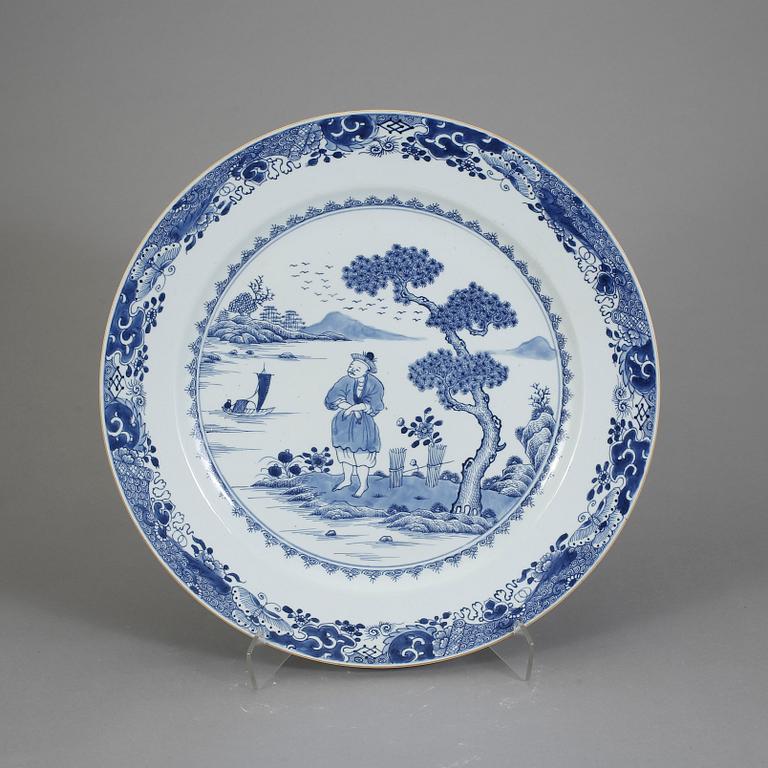 FAT, porslin, Qingdynastin (Qianlong 1736-95).