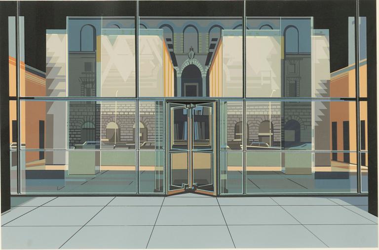Richard Estes, "Seagram Building".
