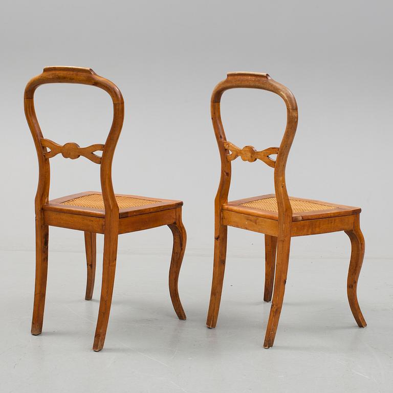 STOLAR, 6 st, nyrokoko, 1800-talets slut.