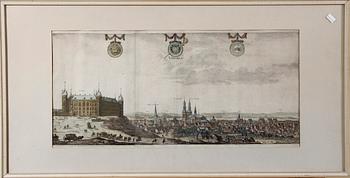 KOPPARSTICK, 3 st. 1700/1800.