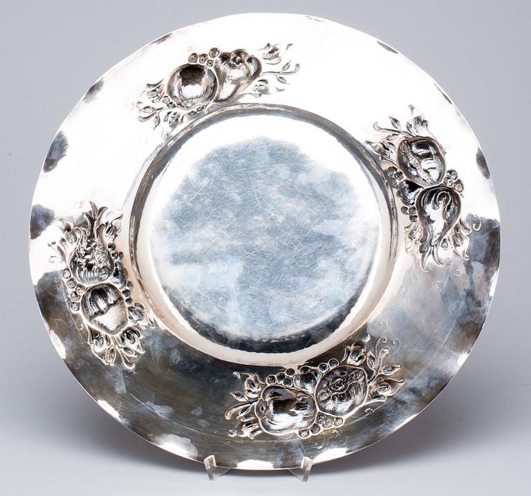 FAT, barockstil, silver, C.G Hallberg, 1939. Vikt ca 630 g.