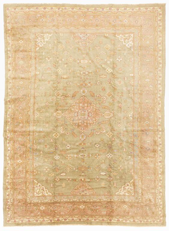 Matta, antik/semiantik Smyrna, ca 445 x 327 cm.