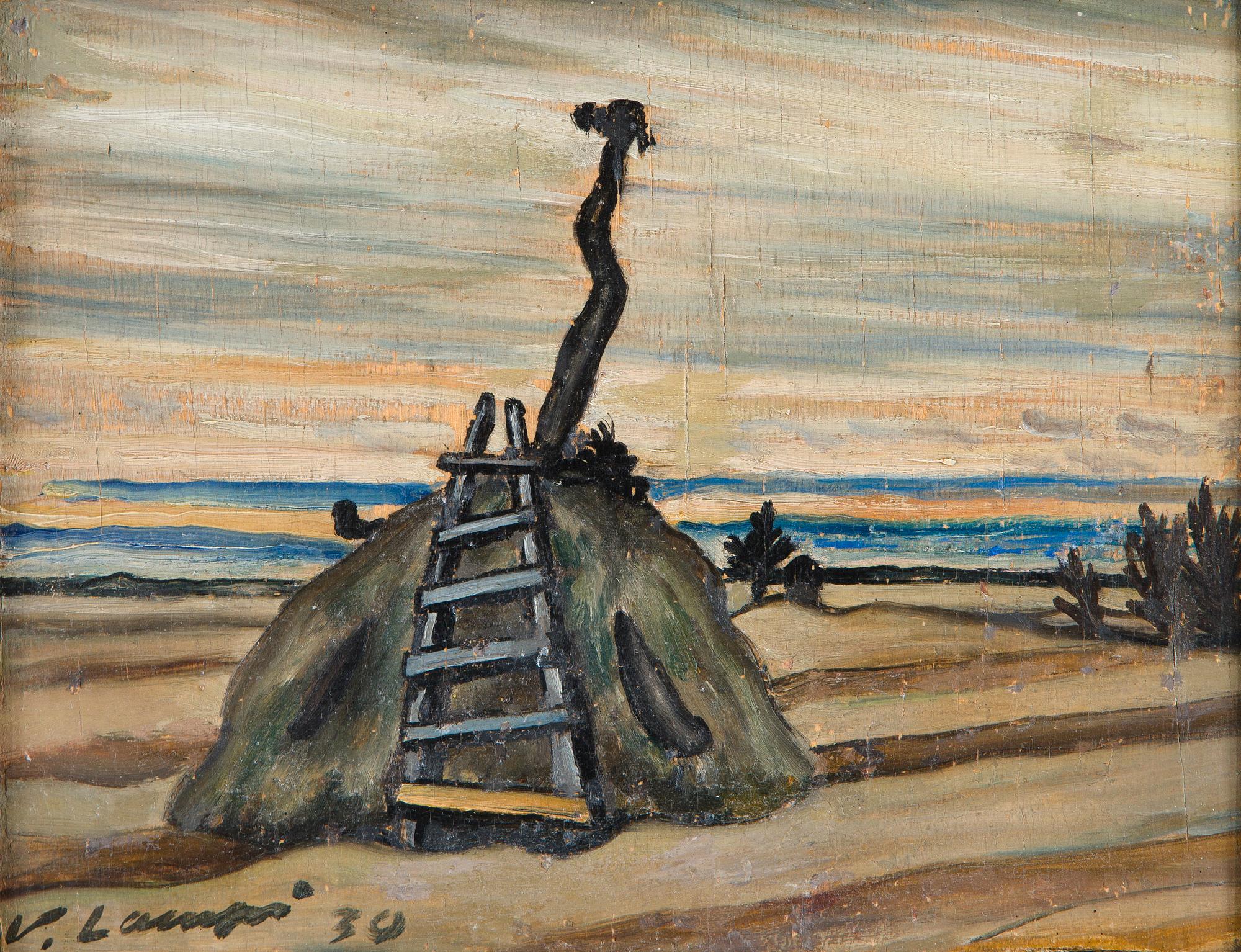 Vilho Lampi, Heinäsuova Limingan pellolta,