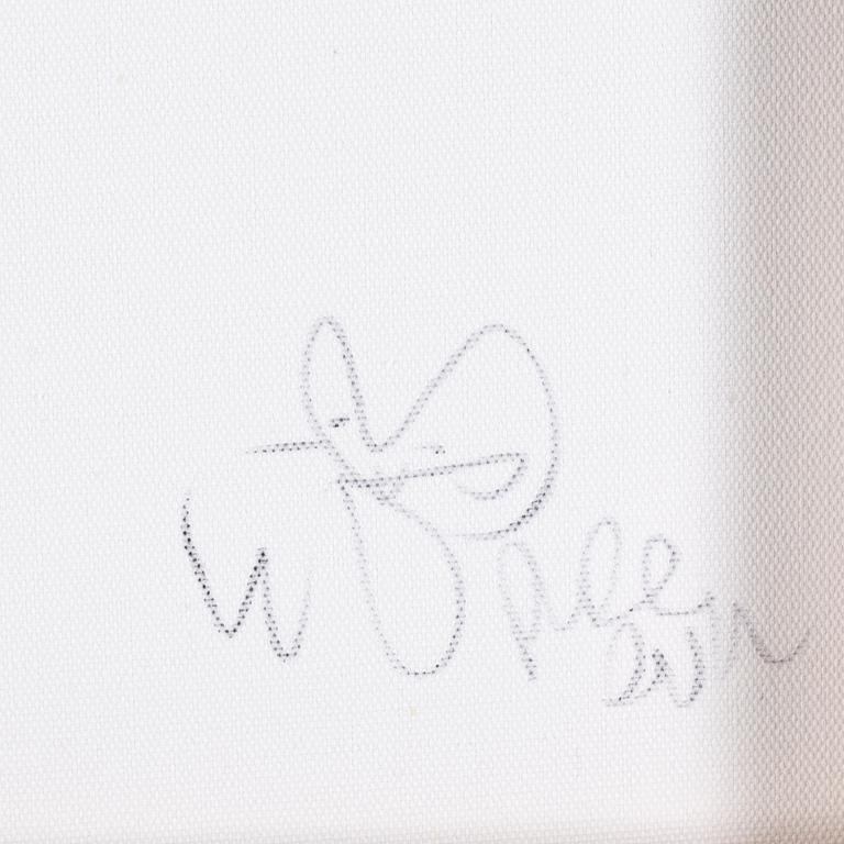 PURE EVIL, "Mel Ferrer´s Nightmare 2", spray på duk, signed.