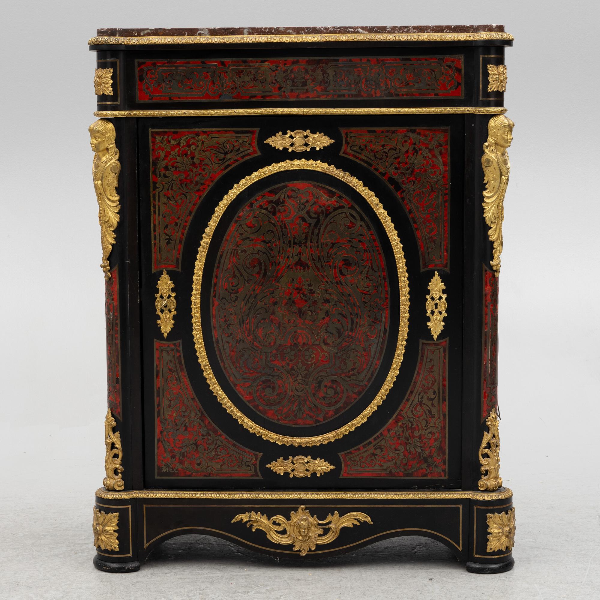 A pair of Empire style appliques, circa 1900.