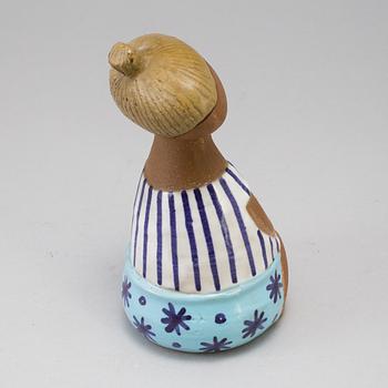 LISA LARSON, a stoneware figurine "Lotta" from the series "Larsons ungar", Gustavsberg. Designed in 1961.