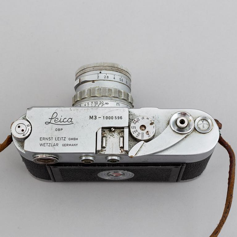 LEICA M3, camera, single stroke.