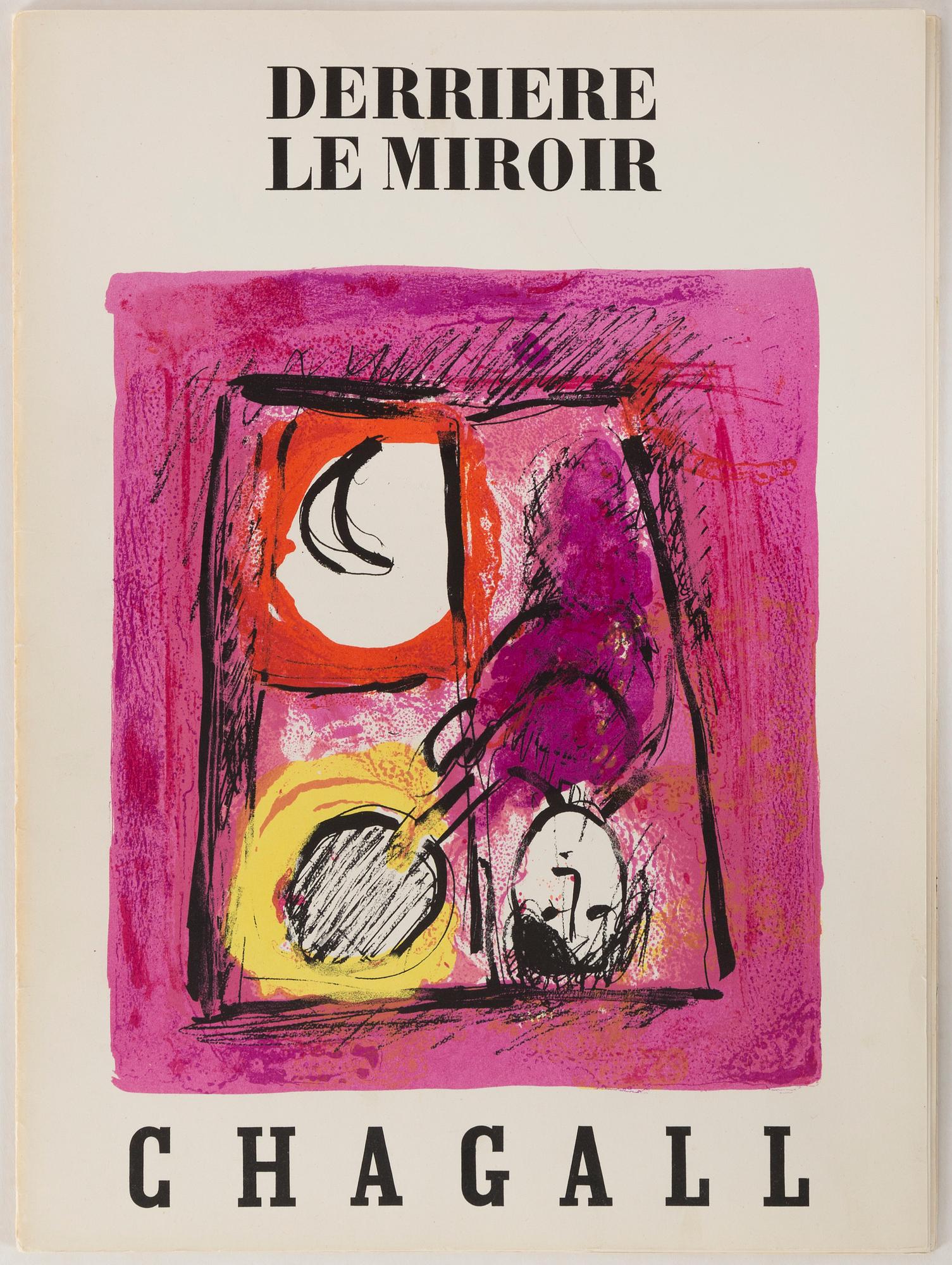MARC CHAGALL, DERRIÈRE LE MIROIR no 99-100, 1957.