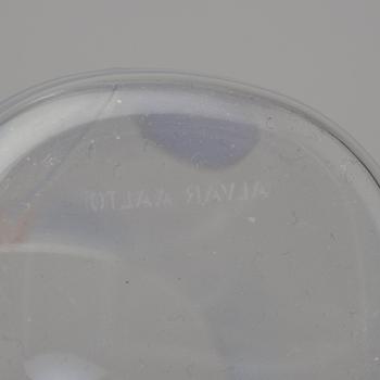 ALVAR AALTO, "Savoy", vaser, 3 st, Iittala, en numrerad och daterad 1995.