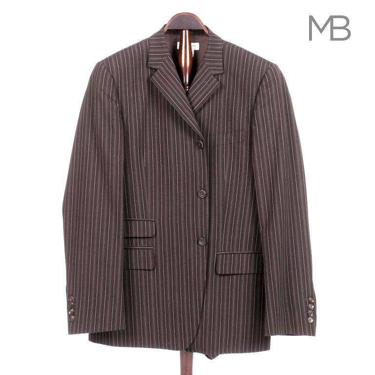 DRIES VAN NOTEN, suit with jacket and pants, size 52.